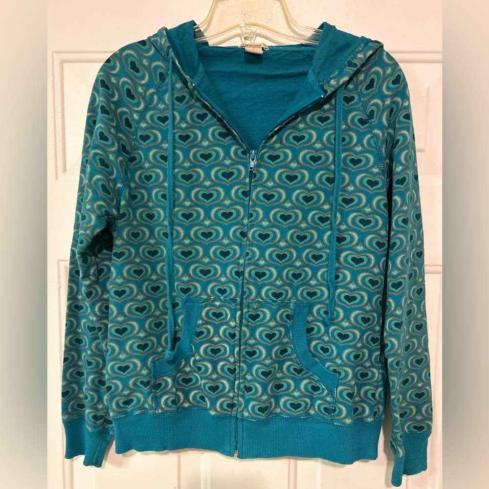 Vintage 1990’s Forever‎ 21 Zip Up Women’s Hoodie Size L.  Vintage Forever